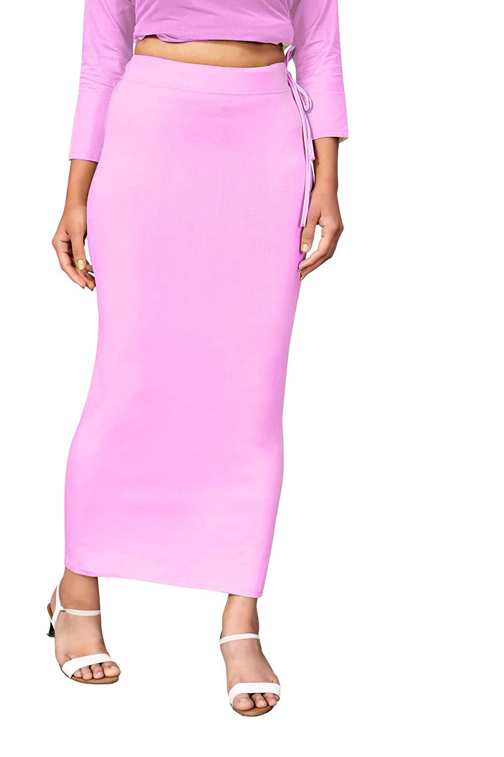 Saree Shapewear - Baby Pink - Swapna Creation