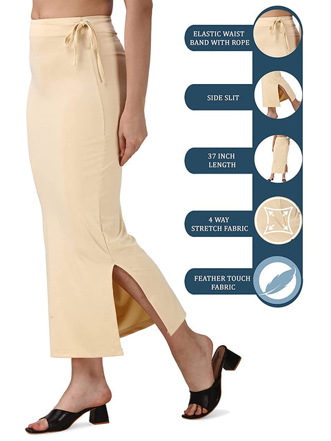 Saree Shapewear - Beige - Swapna Creation