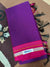 Purple Khunn Saree with ilkal Pallu
