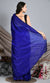 Swapna Creation Blue Matka Silk Saree with Sequins work - Swapna Creation