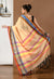 Swapna Creation Yellow Khadi Cotton Saree with Multi Color Pallu - Swapna Creation