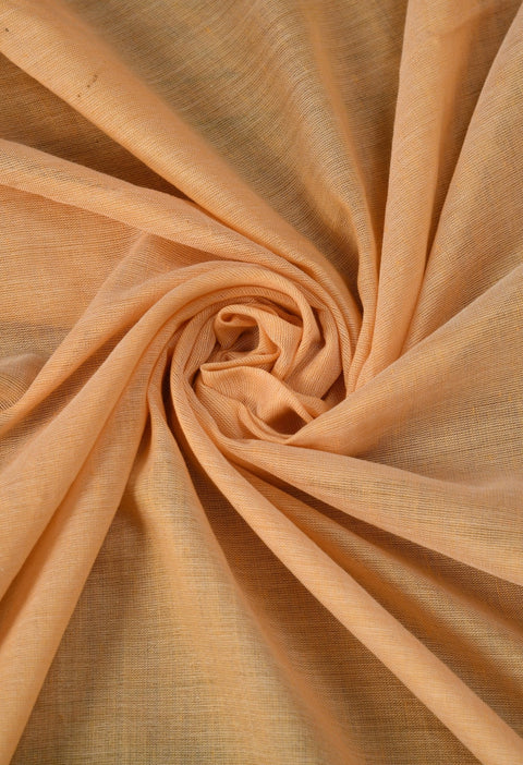 Swapna Creation Yellow Khadi Cotton Saree with Multi Color Pallu - Swapna Creation